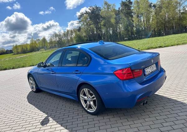 BMW Seria 3 cena 59500 przebieg: 208000, rok produkcji 2014 z Człuchów małe 277